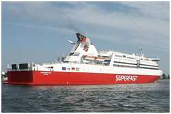 Fährschiff Superfast VII
